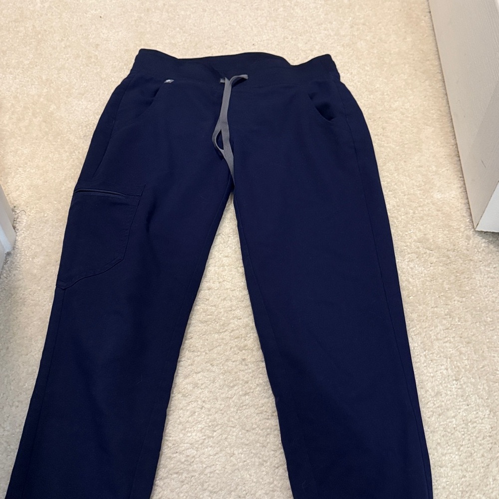 Navy Blue Jogger Pants